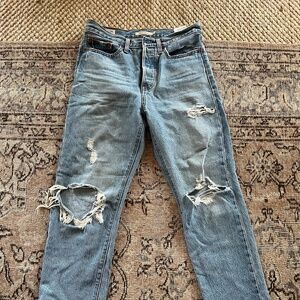 Levi’s wedgie straight jeans